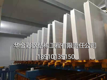华金聚胺脂彩钢板专业生产 厂家直销